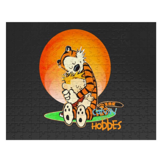 Discover Calvin And Hobbes T-Shirtcalvin and hobbes T-Shirt_by MarkZoo_ Jigsaw Puzzles