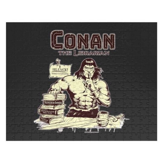 Discover Conan the Librarian Jigsaw Puzzles