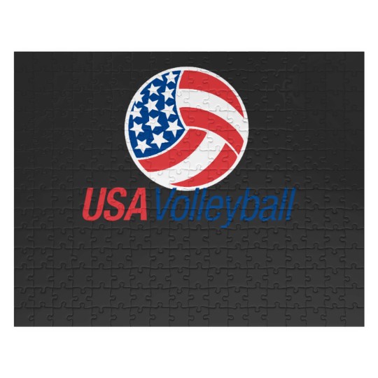 Discover USA Volleyball Jigsaw Puzzles