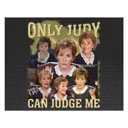 Discover Only Judy Can Judge Me Jigsaw Puzzles