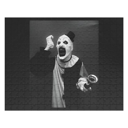 Discover Terrifier art the clown horror Jigsaw Puzzles