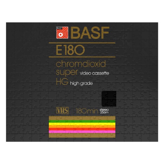 Discover BASF E180 VHS Tape Jigsaw Puzzles