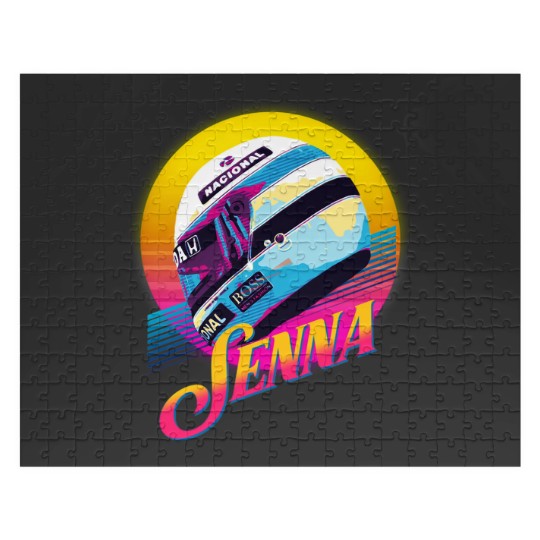 Discover Ayrton Senna Tfunny Jigsaw Puzzles
