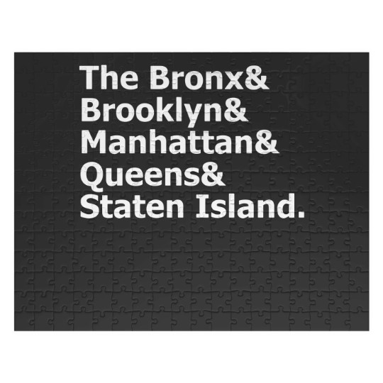 Discover The Five Boroughs NYC New York City Jigsaw Puzzles