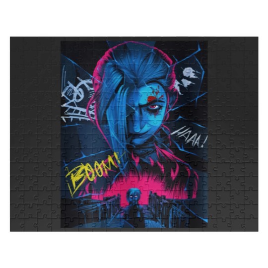 Discover Jinx Arcane Jigsaw Puzzles - Arcane Jinx League of Legends Jigsaw Puzzles