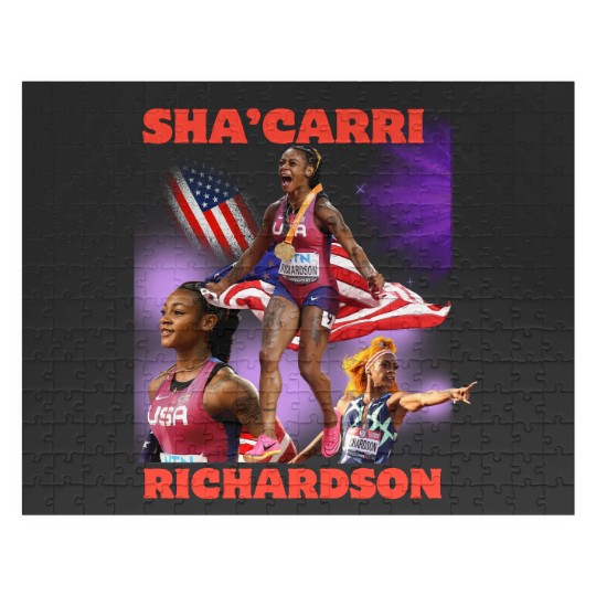 Discover Sha'carri Richardson Jigsaw Puzzles, Sha'carri Richardson Jigsaw Puzzles