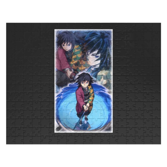 Discover Slay Demon Corp Giyu - Giyu Tomioka demon - Jigsaw Puzzles