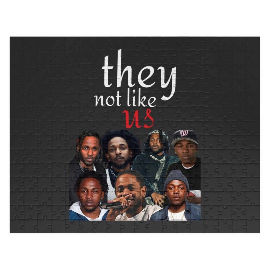 Discover Kendrick Lamar they not like us Jigsaw Puzzles