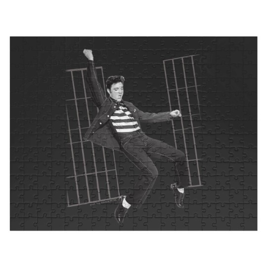 Discover Elvis Presley Jailhouse Rock Jigsaw Puzzles Licensed Rock N Roll Music Jigsaw Puzzles White