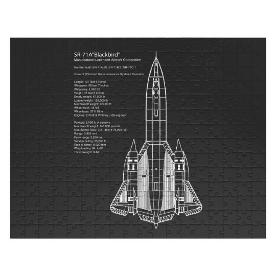 Discover SR71 Blackbird - Sr71 Sr 71 - Jigsaw Puzzles