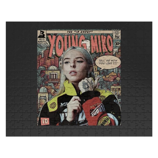 Discover Young Miko Comic Jigsaw Puzzles, 90S Vintage Merch Book Art Id Album Trap Kitty World Tour 2023