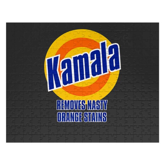 Discover Kamala "Removes Nasty Orange Stains" DTG 190gsm Men's Jigsaw Puzzles