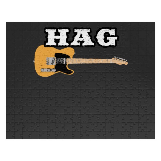 Discover Merle Haggard HAG Telecaster Jigsaw Puzzles