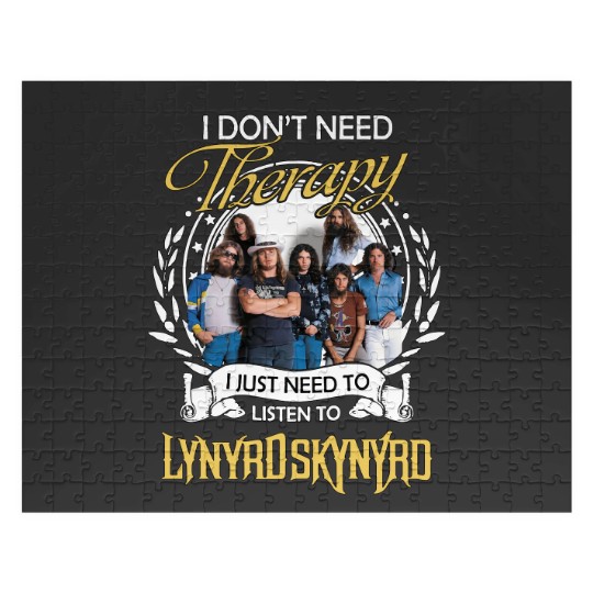 Discover Lynyrd Skynyrd Poster Jigsaw Puzzles