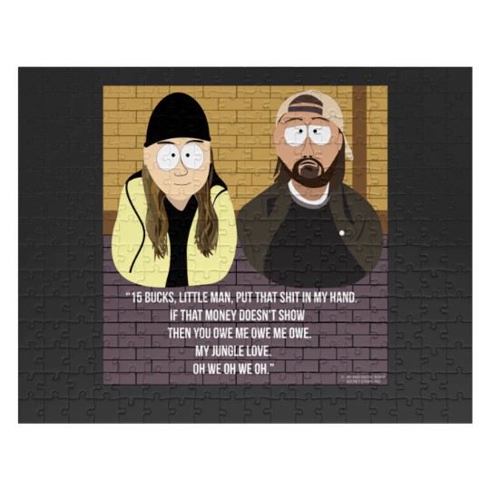 Discover Jay and Silent Bob SouthPark Cartoon Mash-Up Jigsaw Puzzles