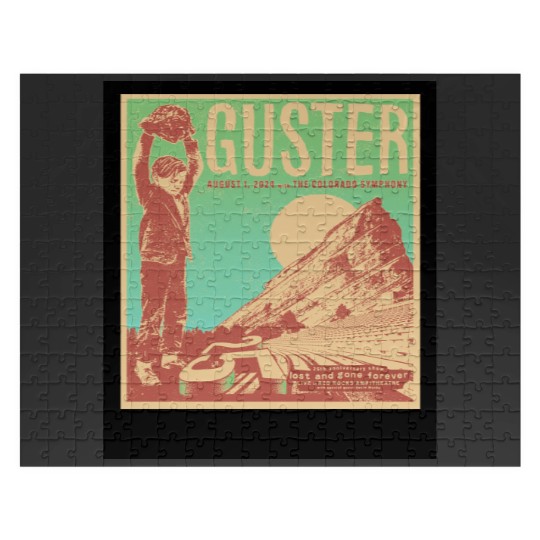 Discover Guster 25th Anniversary Show Red Rocks Amphitheatre Jigsaw Puzzles