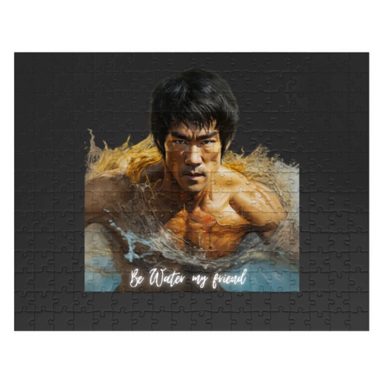 Discover Bruce Lee Jigsaw Puzzle - Kung Fu Martial Arts Theme