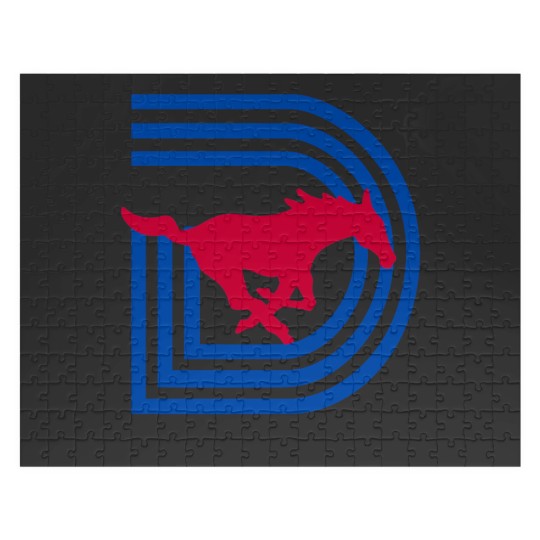 Discover SMU Triple D Logo Jigsaw Puzzles
