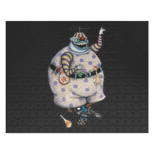 Discover Clown With The Tear-Away Face Jigsaw Puzzles
