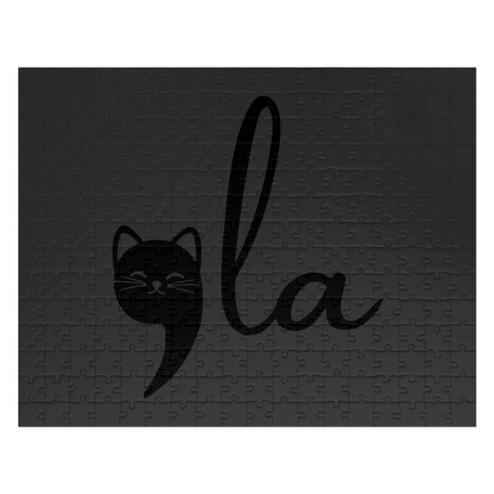 Discover Comma La Cat Lady Kamala Harris Jigsaw Puzzles