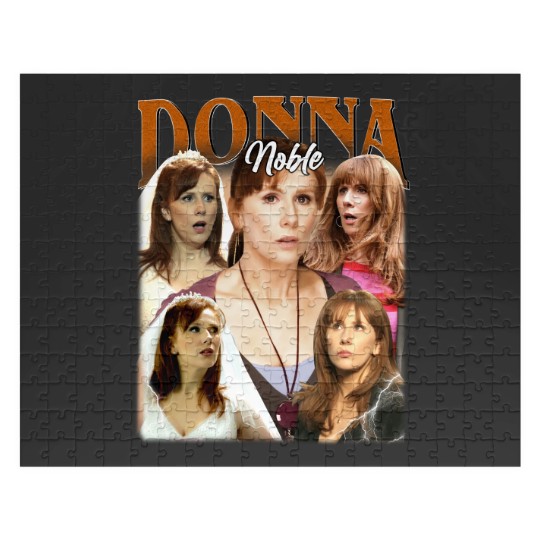 Discover Limited Donna Noble Vintage Jigsaw Puzzles, Gift For Woman