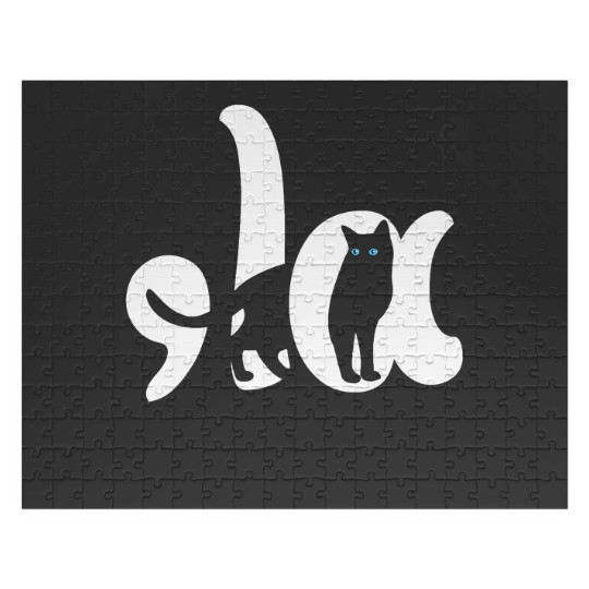 Discover Comma La Cat Vote Kamala Harris For President 2024 Election Jigsaw Puzzles