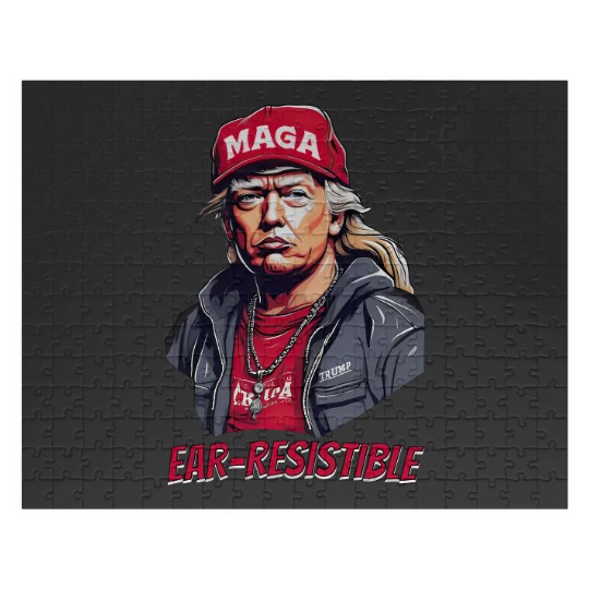 Discover Trump 2024 Jigsaw Puzzle for Enthusiasts