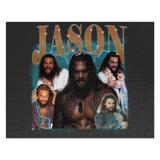 Discover Jason Momoa Superhero Jigsaw Puzzle