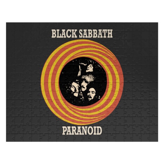 Discover Black Sabbath Vintage Band Jigsaw Puzzles