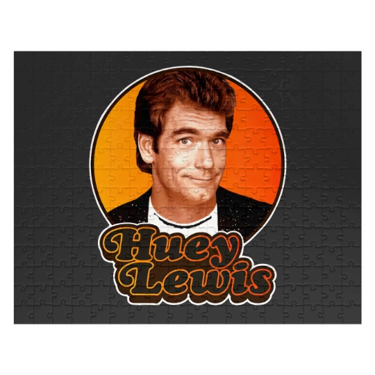 Discover Huey Lewis And The News Tribute Unisex Vintage Jigsaw Puzzles