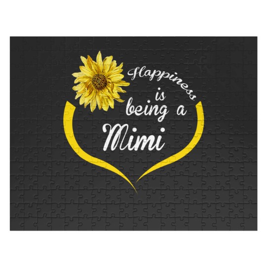 Discover Mimi Gift Happiness Is Being A Mimi Jigsaw Puzzles