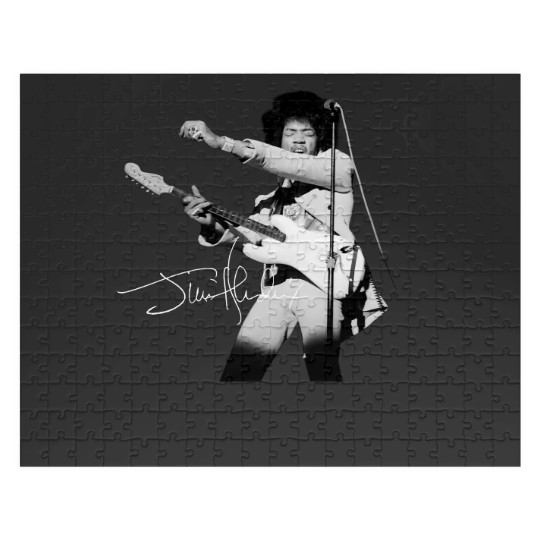 Discover Jimi Hendrix Music Jigsaw Puzzles