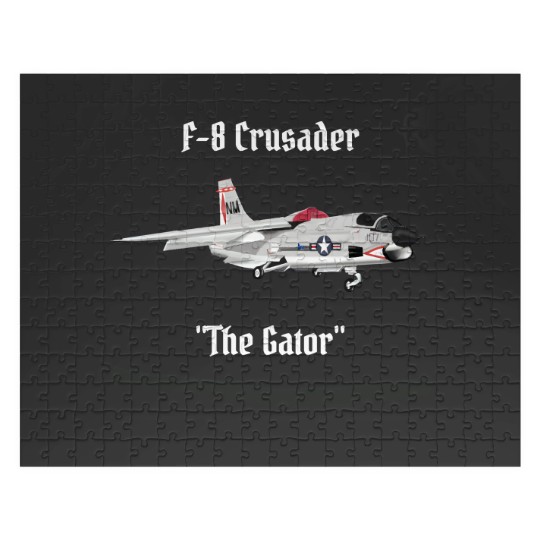 Discover Vought F-8 Crusader Jigsaw Puzzles