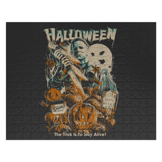 Discover Vintage Micheal Myers Halloween Jigsaw Puzzles, Michael Myers