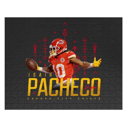 Discover isiah Pacheco Essential Jigsaw Puzzles