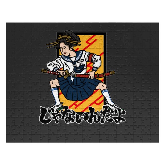 Discover Atarashii Gakko Janaindayo Otonablue Weird Jigsaw Puzzle Collection