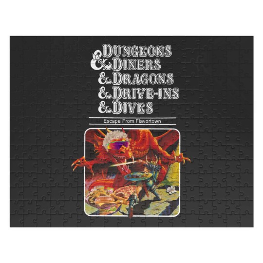 Discover Dungeons And Diners And Dragons And Dives Jigsaw Puzzles