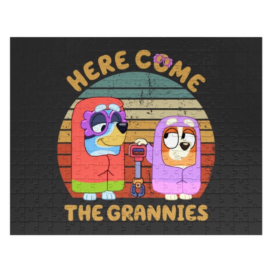 Discover Grannies Jigsaw Puzzle: BlueyDad Family