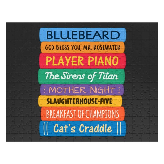 Discover Kurt Vonnegut Books Jigsaw Puzzles