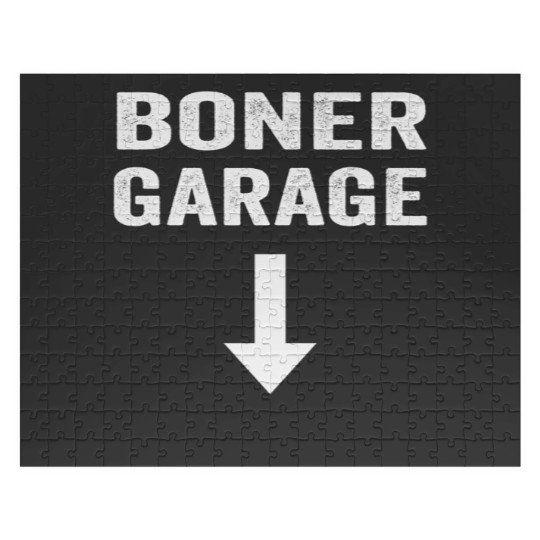Discover Boner Garage Jigsaw Puzzles Fuuny Joke