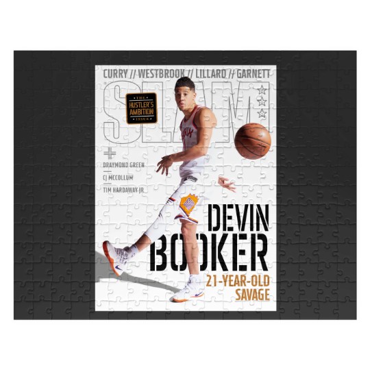 Discover Devin Booker SLAM Poster Jigsaw Puzzles, Devin Booker Magazine Jigsaw Puzzles