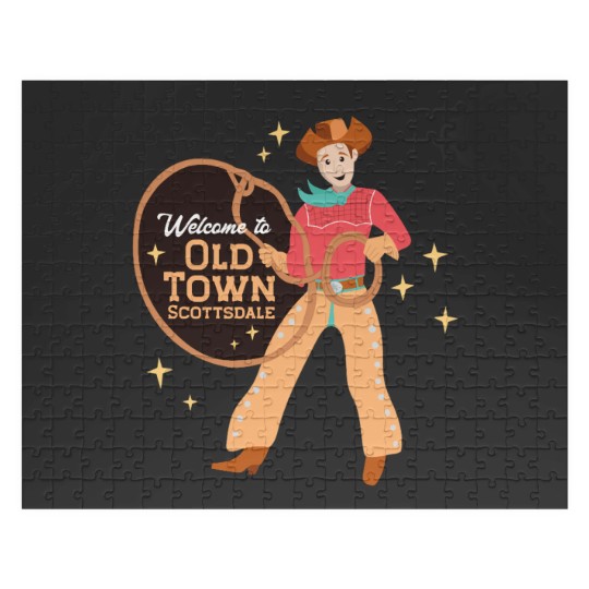 Discover Old Town in Scottsdale AZ Jigsaw Puzzles