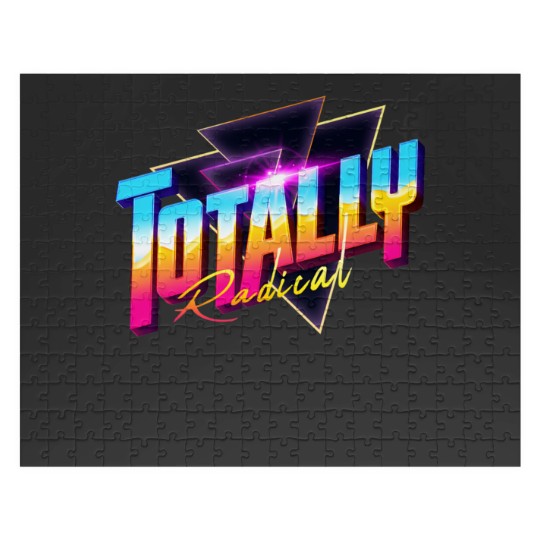 Discover Totally Radical 80s Synthwave Outrun Jigsaw Puzzles