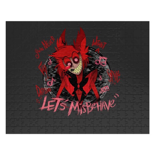 Discover Alastor Jigsaw Puzzle - Let's Misbehave Theme