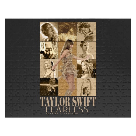 Discover Vintage 90s Style Taylor Fearless Jigsaw Puzzle