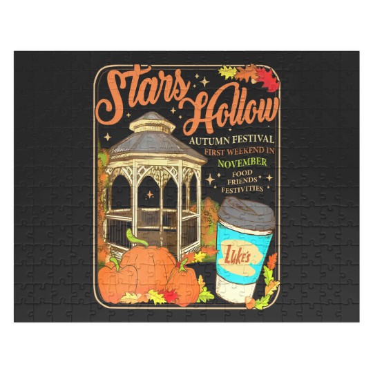 Discover Gilmore Girls Autumn Jigsaw Puzzles - Stars Hollow Theme