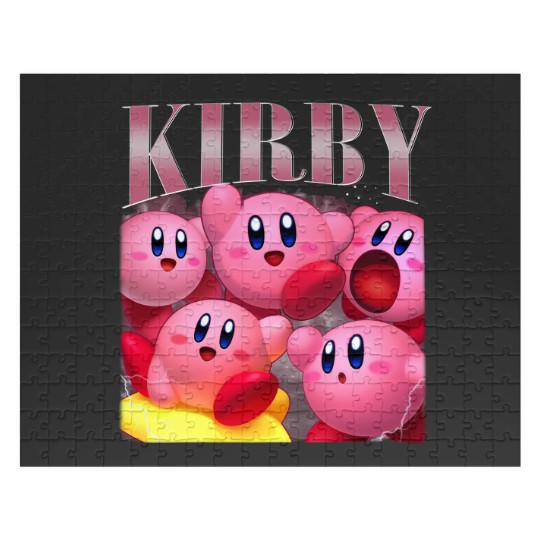 Discover Vintage Kirby Jigsaw Puzzle - Fun and Cute Design