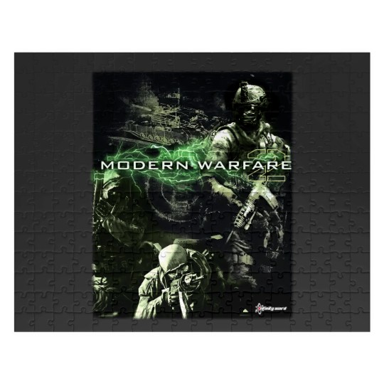 Discover 2009 Call of Duty Modern Warfare 2 IW Promo Vintage Y2K Jigsaw Puzzles