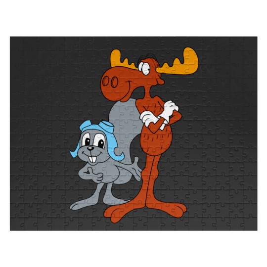 Discover Rocky and Bullwinkle Jigsaw Puzzles