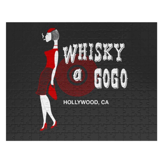 Discover Rare Whiskey A Go Go 80s Hollywood Calif ornia Rock and Roll Jigsaw Puzzles